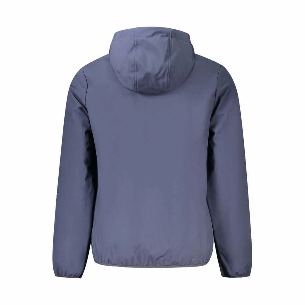 Norway 1963 Blue Polyester Men Jacket Satin Coats