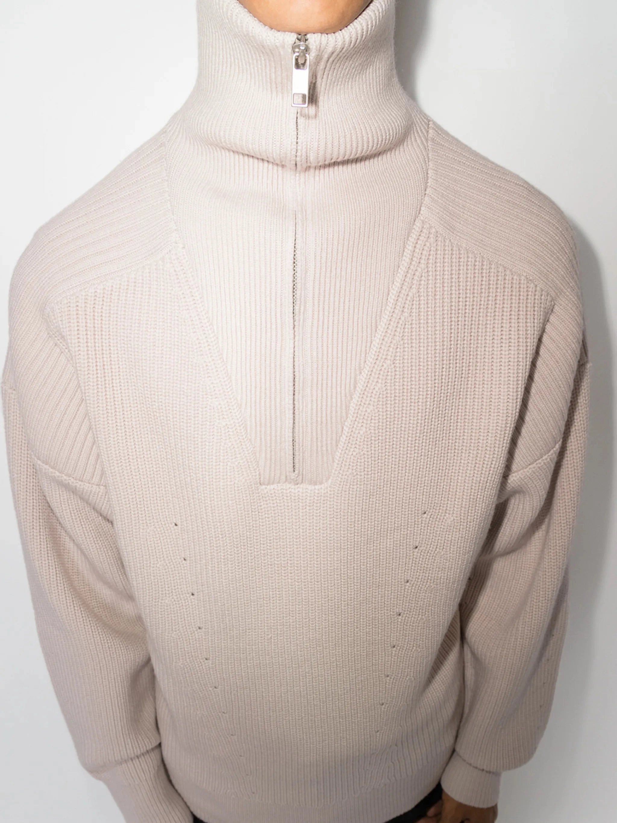 Benny high-neck jumper Shiny Knitwear Tirupur