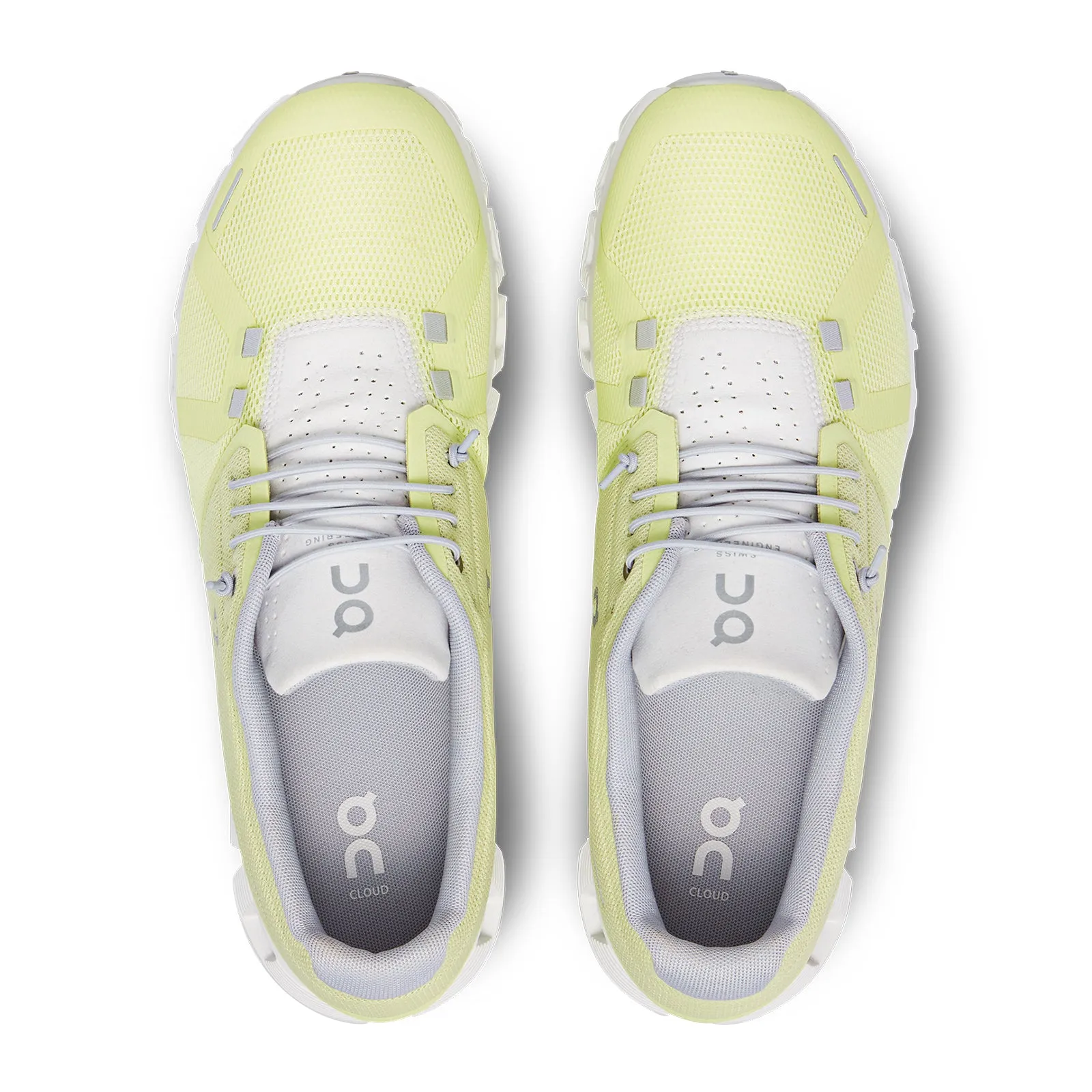 On Running Cloud 5 Running Shoe (Men) - Hay/Frost Best Treadmill Running Shoes