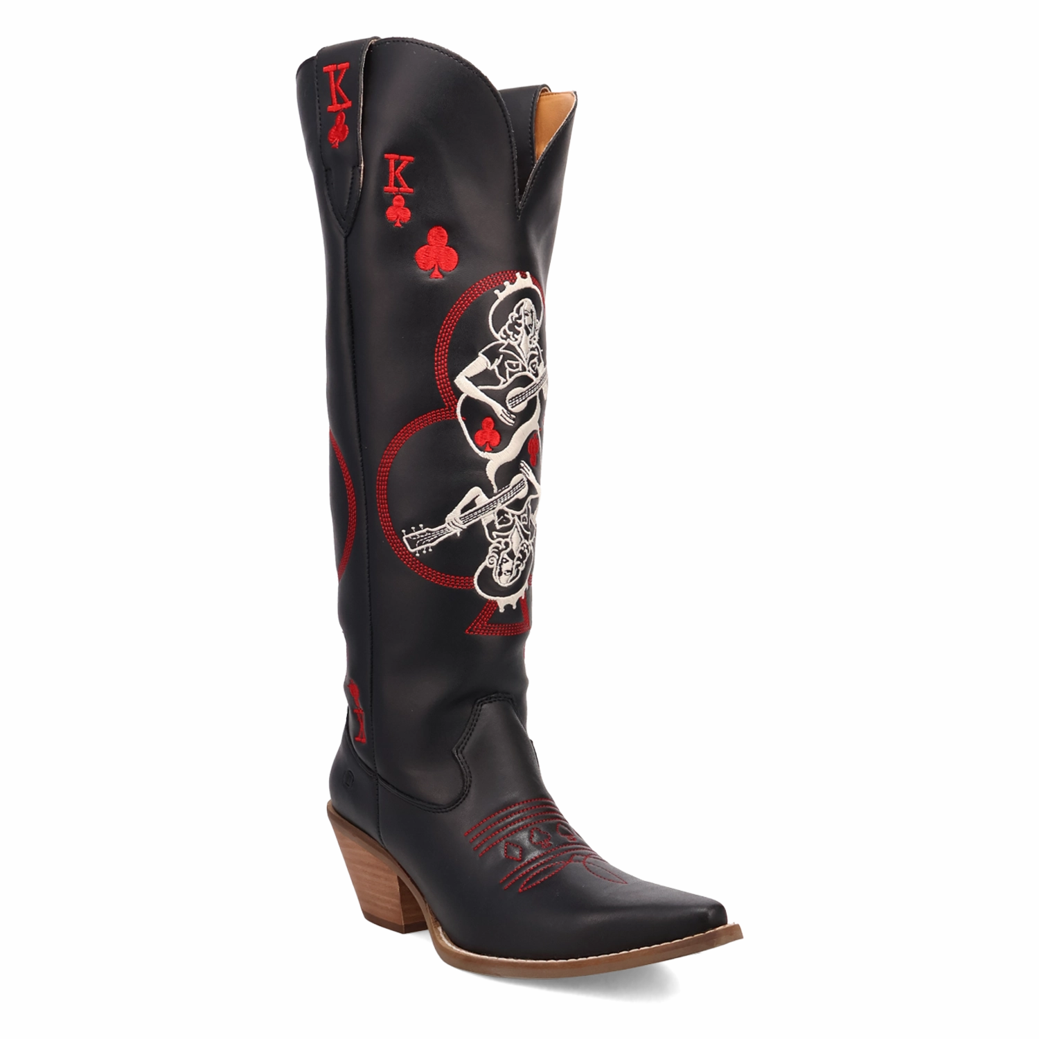 Online Exclusive | Dingo | King Of Clubs Leather Boot in Black *** PREORDER Comfortable Snow Boots