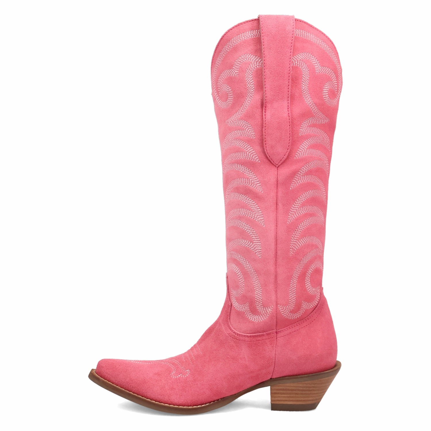 Online Exclusive | Dingo | Movin' On Leather Boots in Pink **PREORDER Ankle Boots With High Heels