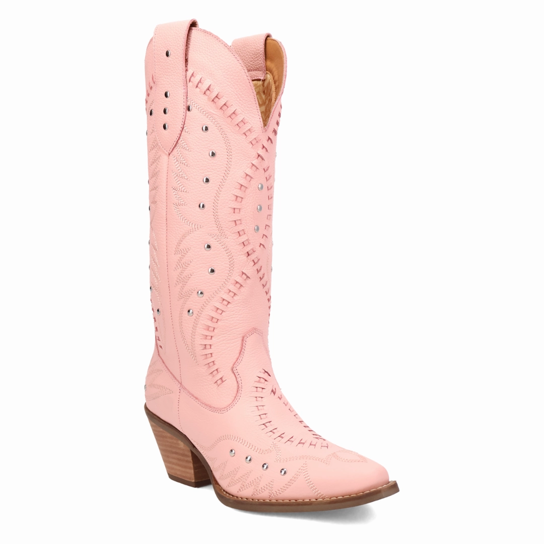 Online Exclusive | Dingo | Pretty 'N Pink Leather Boot in Pink **PREORDER Bean Boots Duck Boots