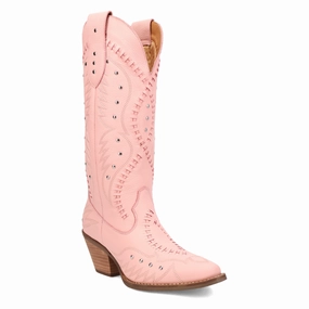 Rain Boots In Snow Online Exclusive | Dingo | Pretty 'N Pink Leather Boot in Pink **PREORDER