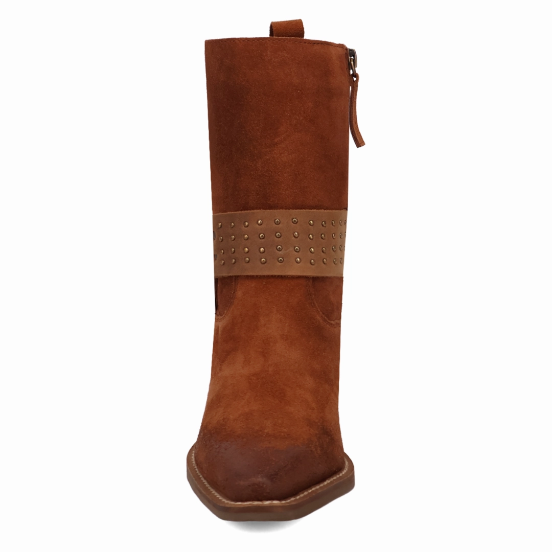 Pacific Northwest Boots Online Exclusive | Dingo | Songbird Suede Bootie in Brown** PREORDER