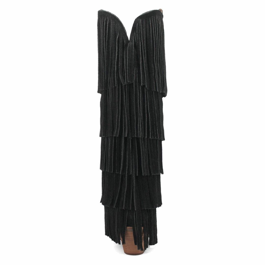 Durable Boots Online Exclusive | Dingo | Wild Child Suede Leather Boot in Black **PREORDER