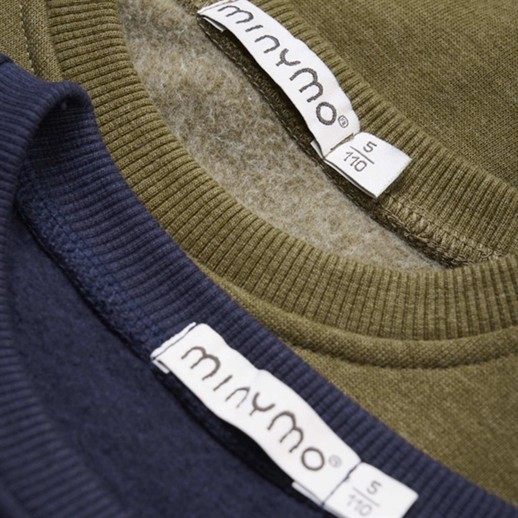 Oxford University Sweatshirts Minymo Dark Olive Sweatshirt 2-pack NOOS