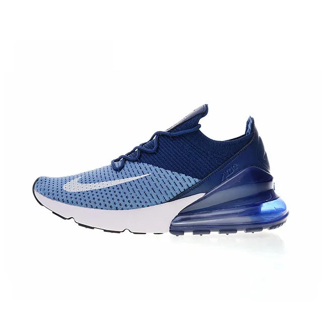 Original New Arrival Authentic Nike Max 270 Flyknit Men's Running Shoes Sport Sneakers 2018 Winter Gym Shoes Low-Top AO1023-100