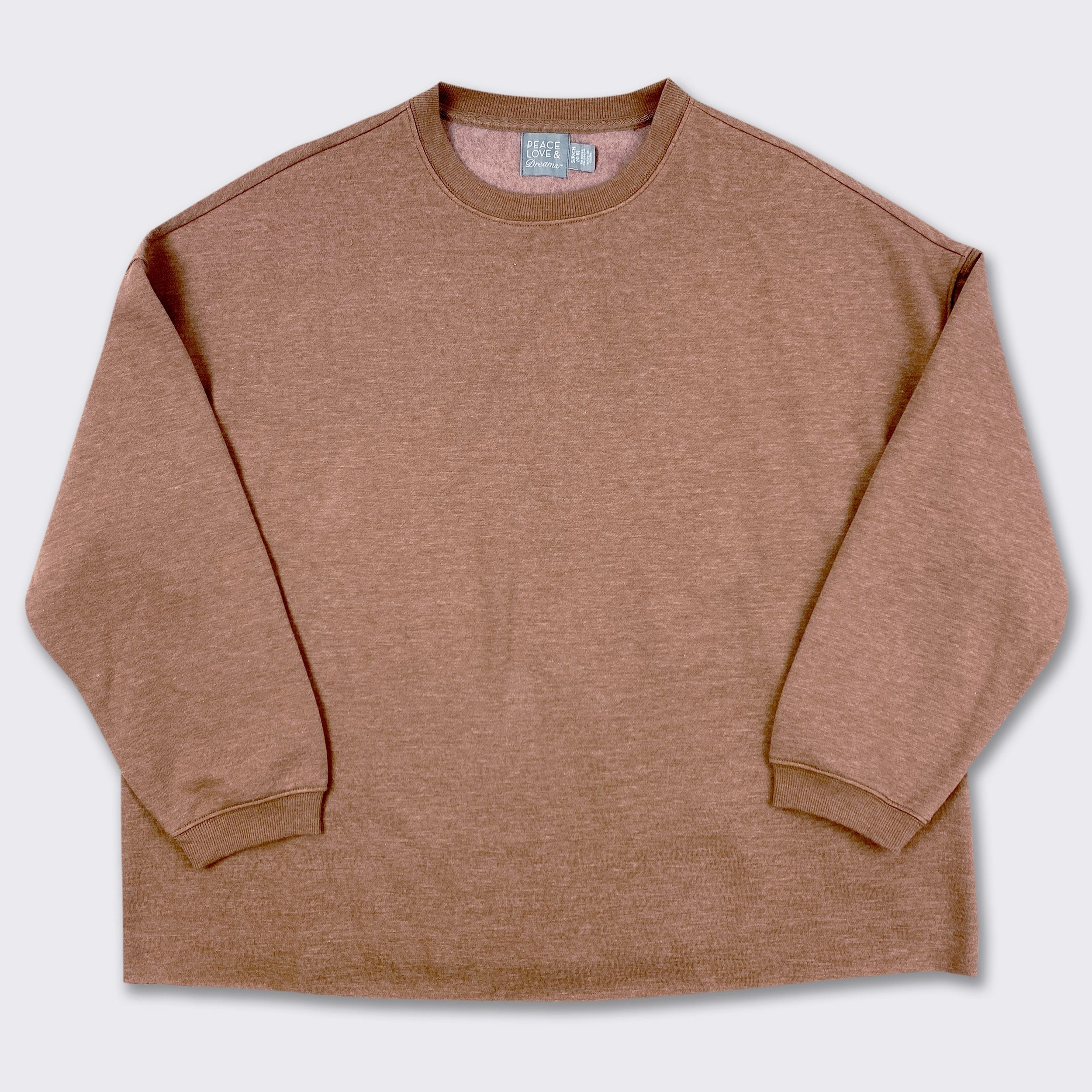 New Years Sweatshirts Ladies' Ginger Snap Melange Comfortwear Collection Sweatshirt