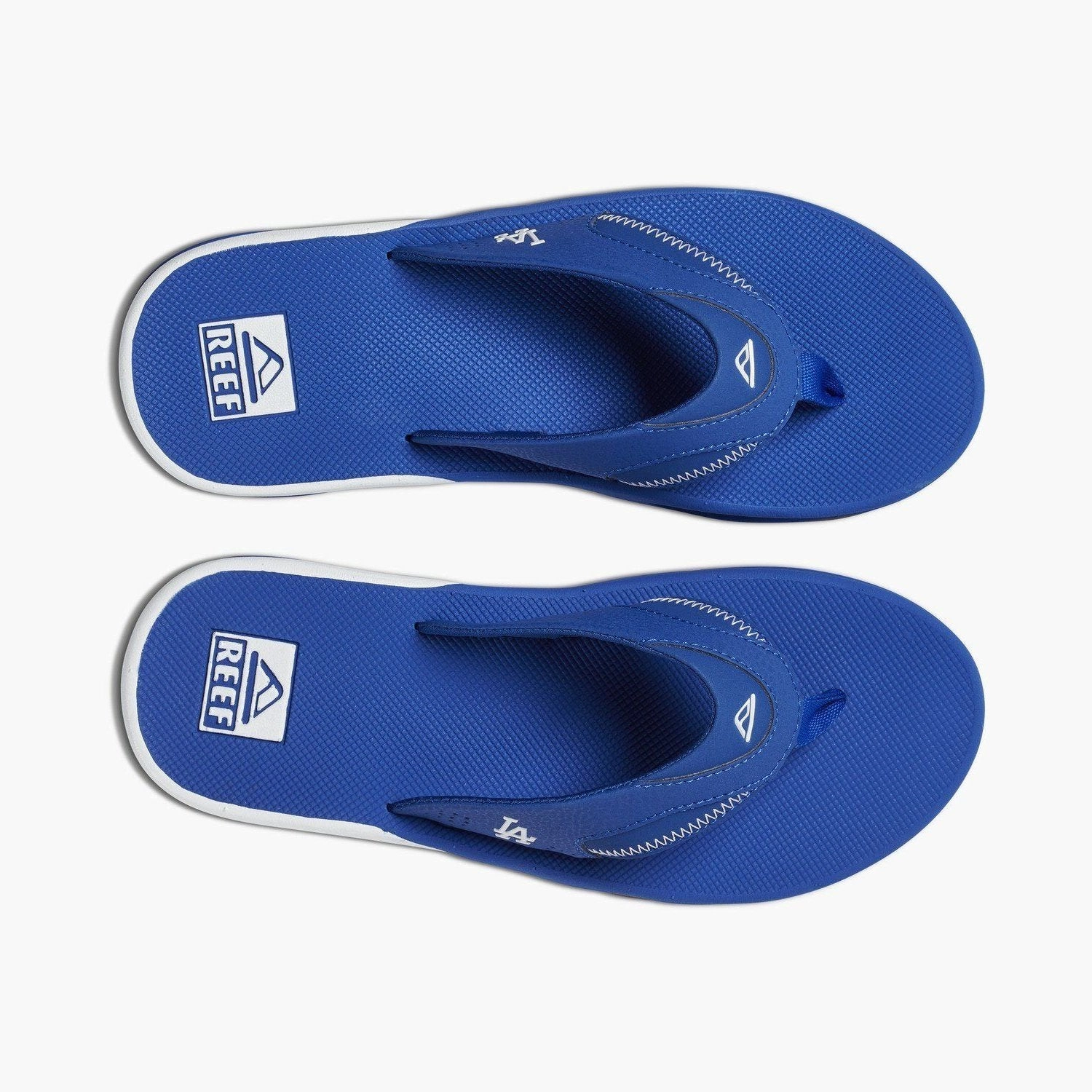 The Row Beach Rubber Flip Flops Reef Fanning X MLB Dodgers Flip Flop Sandal  Bottle Opener & Superior Arch Support, Blue