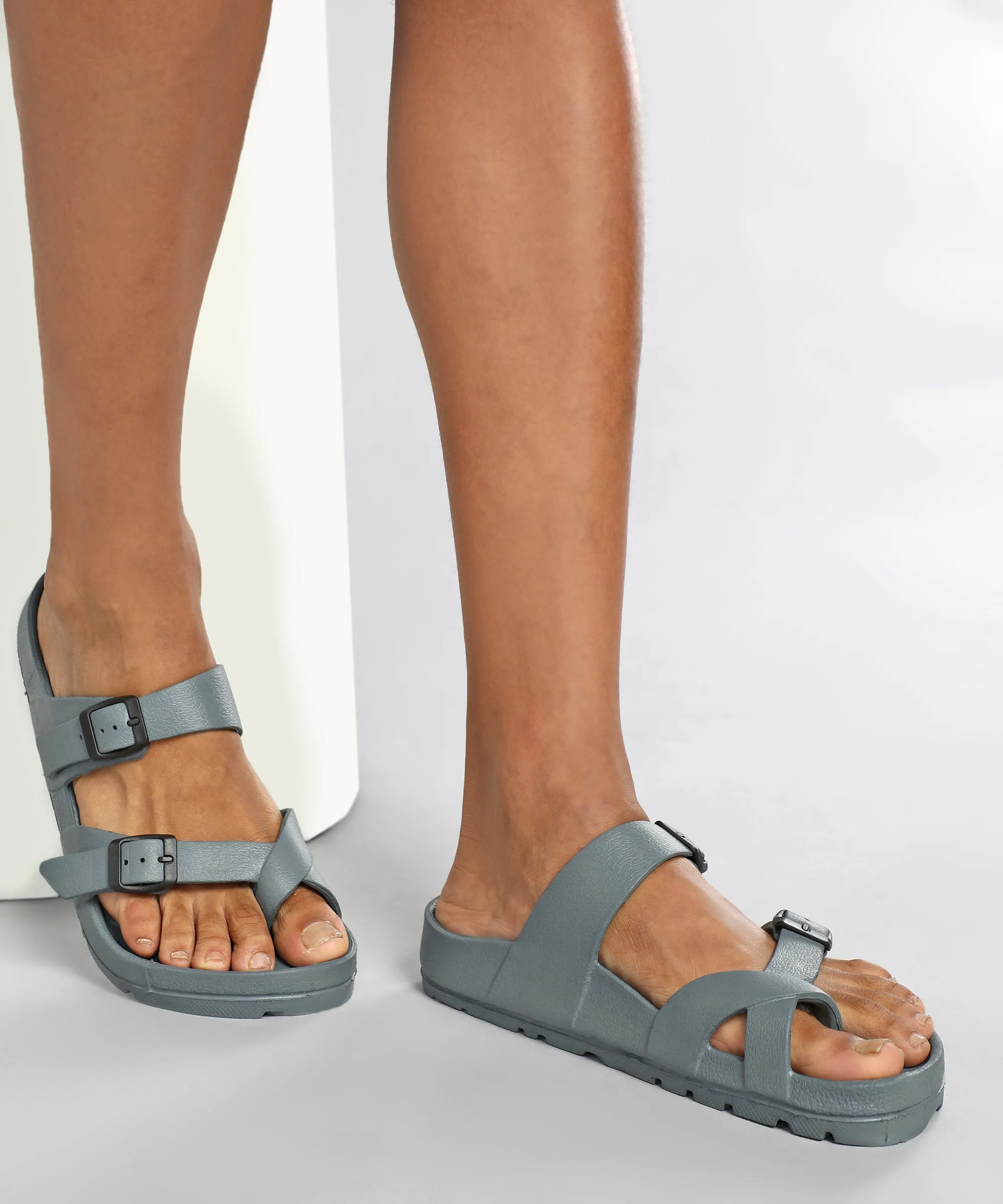 Paragon EVK3408G Men Casual Sliders | Stylish Trendy Lightweight Slides | Casual & Comfortable Slippers | Everyday Use 13 Size Sandals