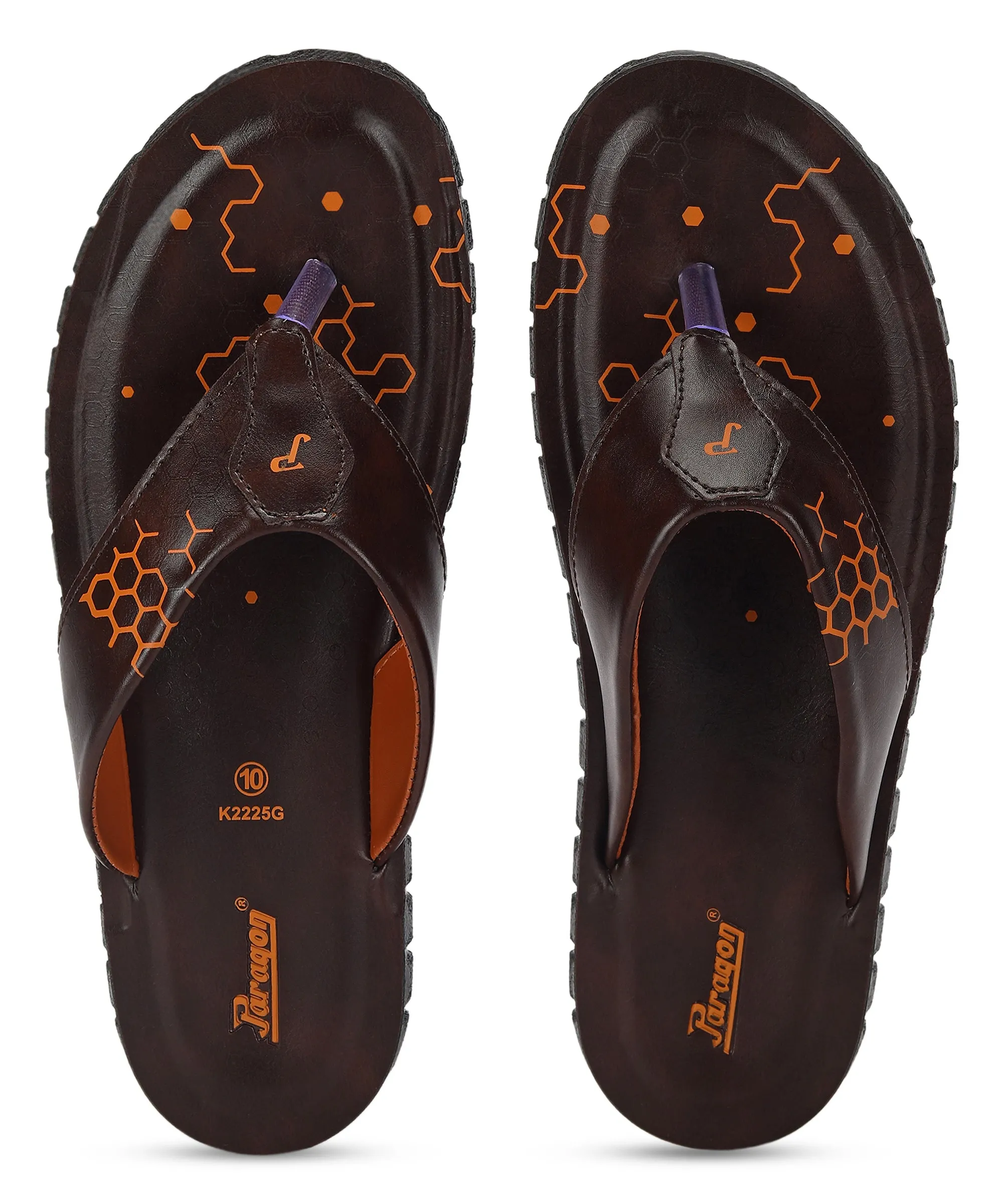 Paragon PUK2225G Men Stylish Sandals | Comfortable Sandals for Daily Outdoor Use | Casual Formal Sandals with Cushioned Soles Target Wedge Sandals