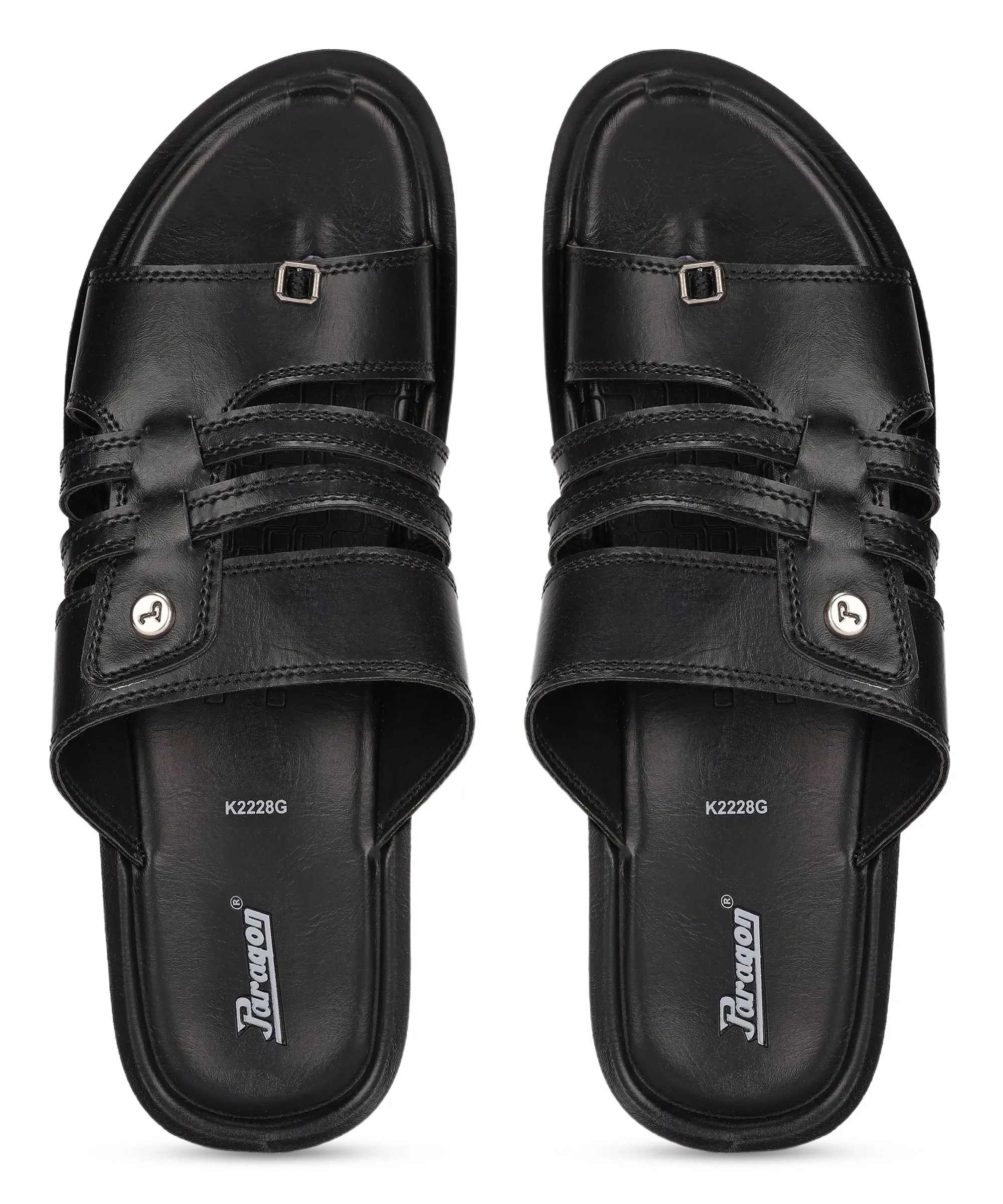 La Toc Spa Paragon PUK2228G Men Stylish Sandals | Comfortable Sandals for Daily Outdoor Use | Casual Formal Sandals with Cushioned Soles