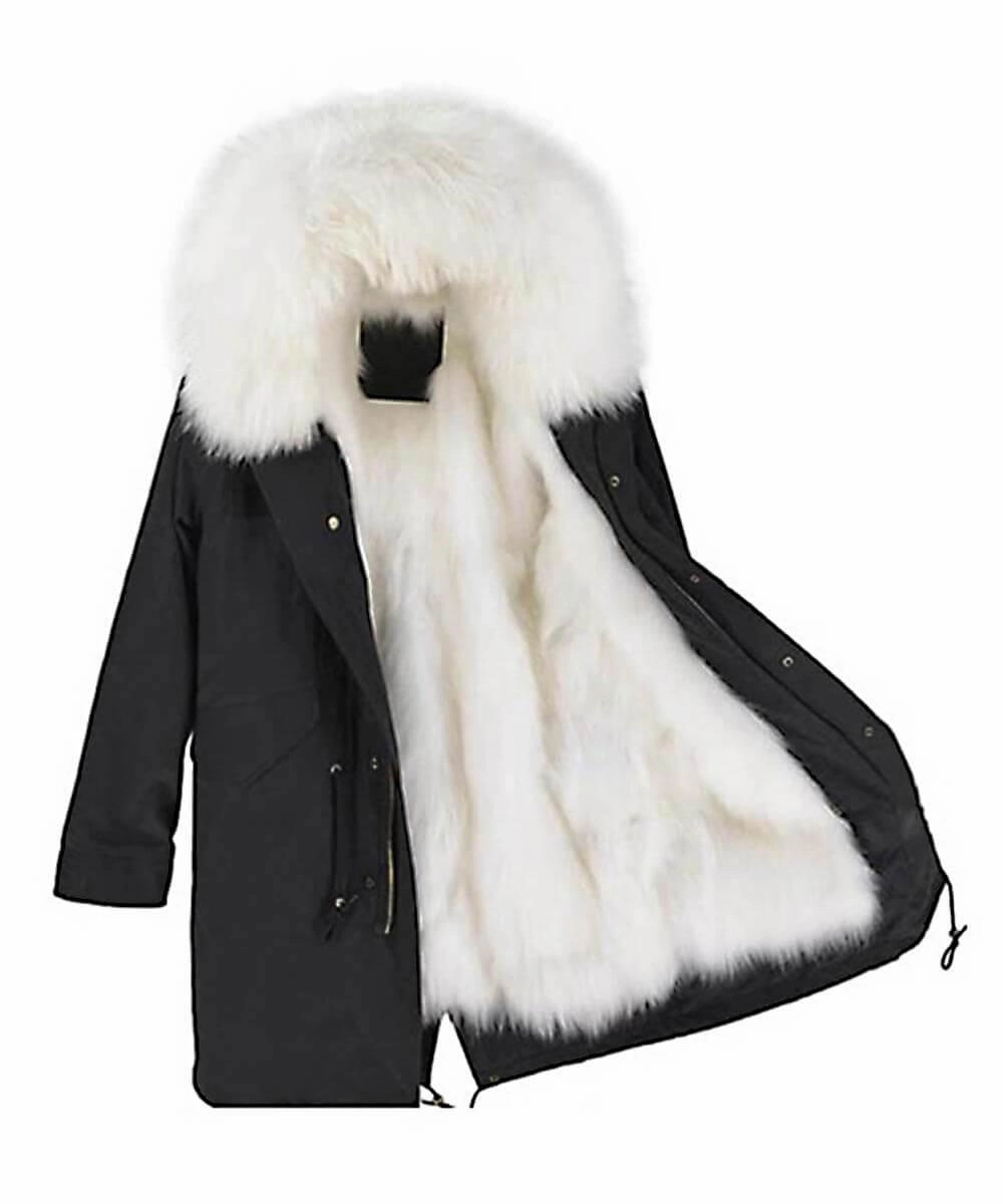 Parka Jacket Black & White - Women Jackets At Primark