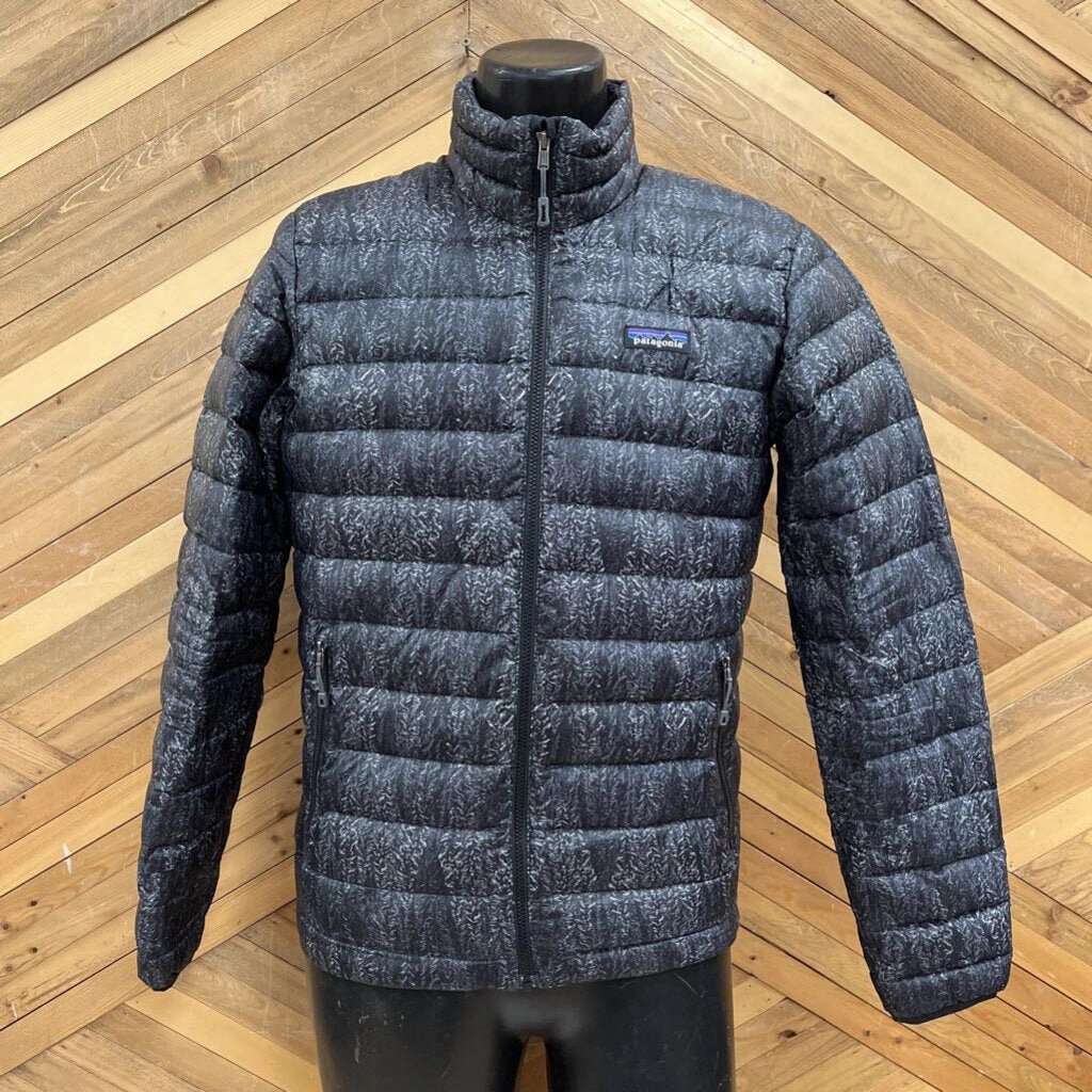 Type Of Jackets Patagonia - Men's Down Sweater - MSRP $349: Grey / Black-men-SM