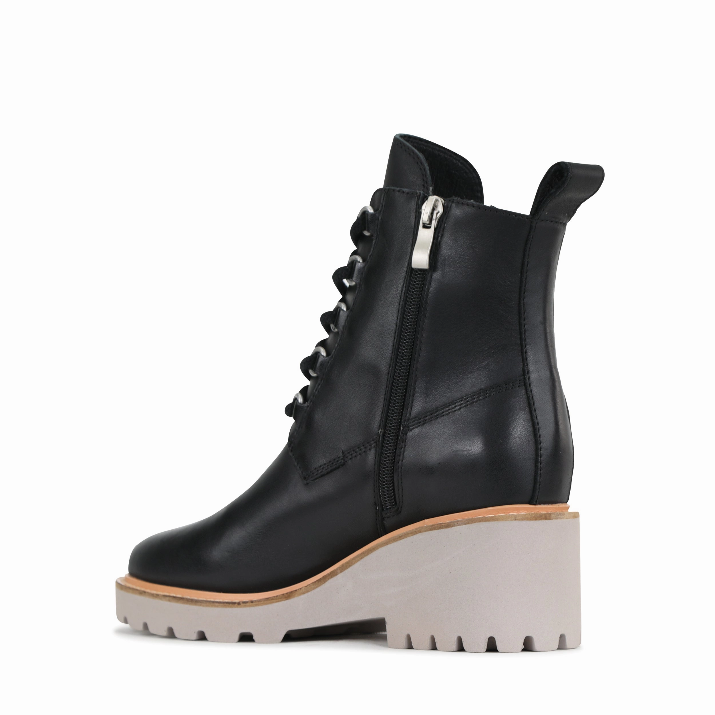 Metallic Block Heel Ankle Boots PAYSON