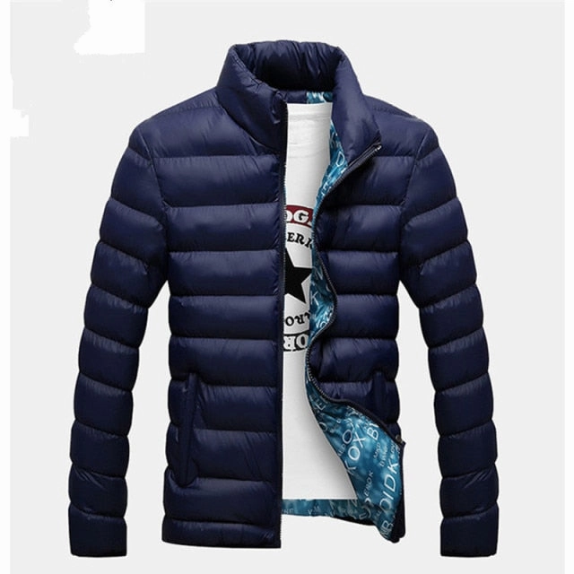 2024 New Winter Jackets Parka Men Autumn Winter Warm Outwear Brand Slim Mens Coats Casual Windbreaker Quilted Jackets Men M-6XL Baseball Varsity Jackets