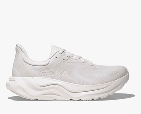 Women's HOKA Arahi 8 Running Shoe in White | White Best Running Shoes For Stability