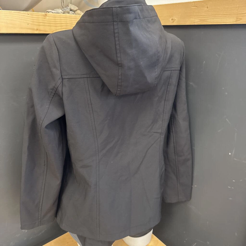 Custom Leather Biker Jackets point zero - Women's windbreaker soft shell: black-women-LG