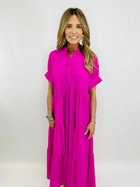 SMALL TRIP MIDI DRESS Multicolor Surreal Sleeveless Midi Dress