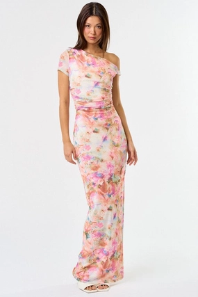 Here Comes The Sun Maxi Dress Perfect Muse Off The Shoulder Maxi Dress