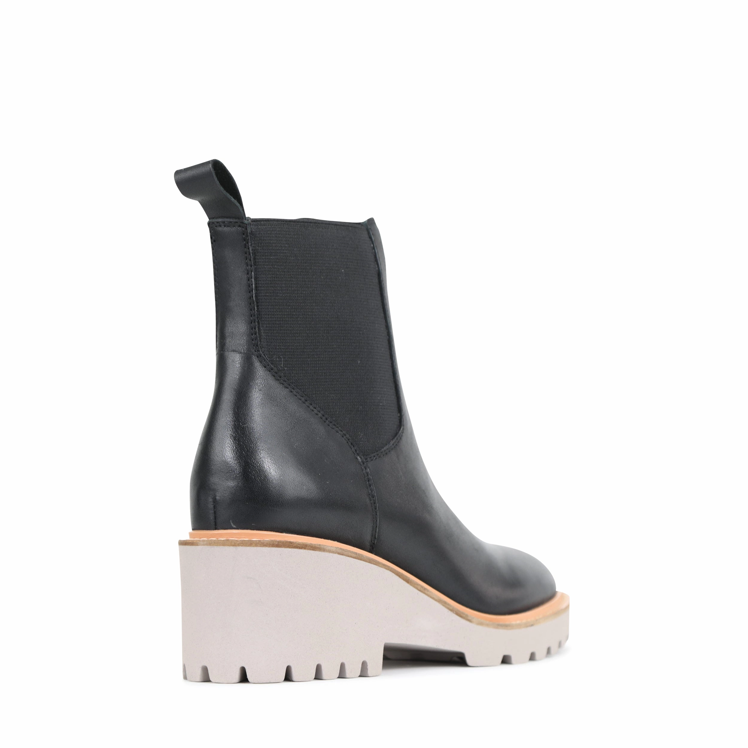 PACE Ankle Boots With Brown Heel