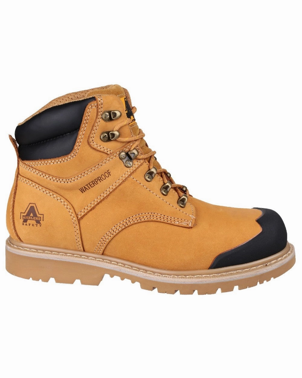 Amblers Safety FS226 Industrial Safety Boots Best Wide Toe Box Work Boots
