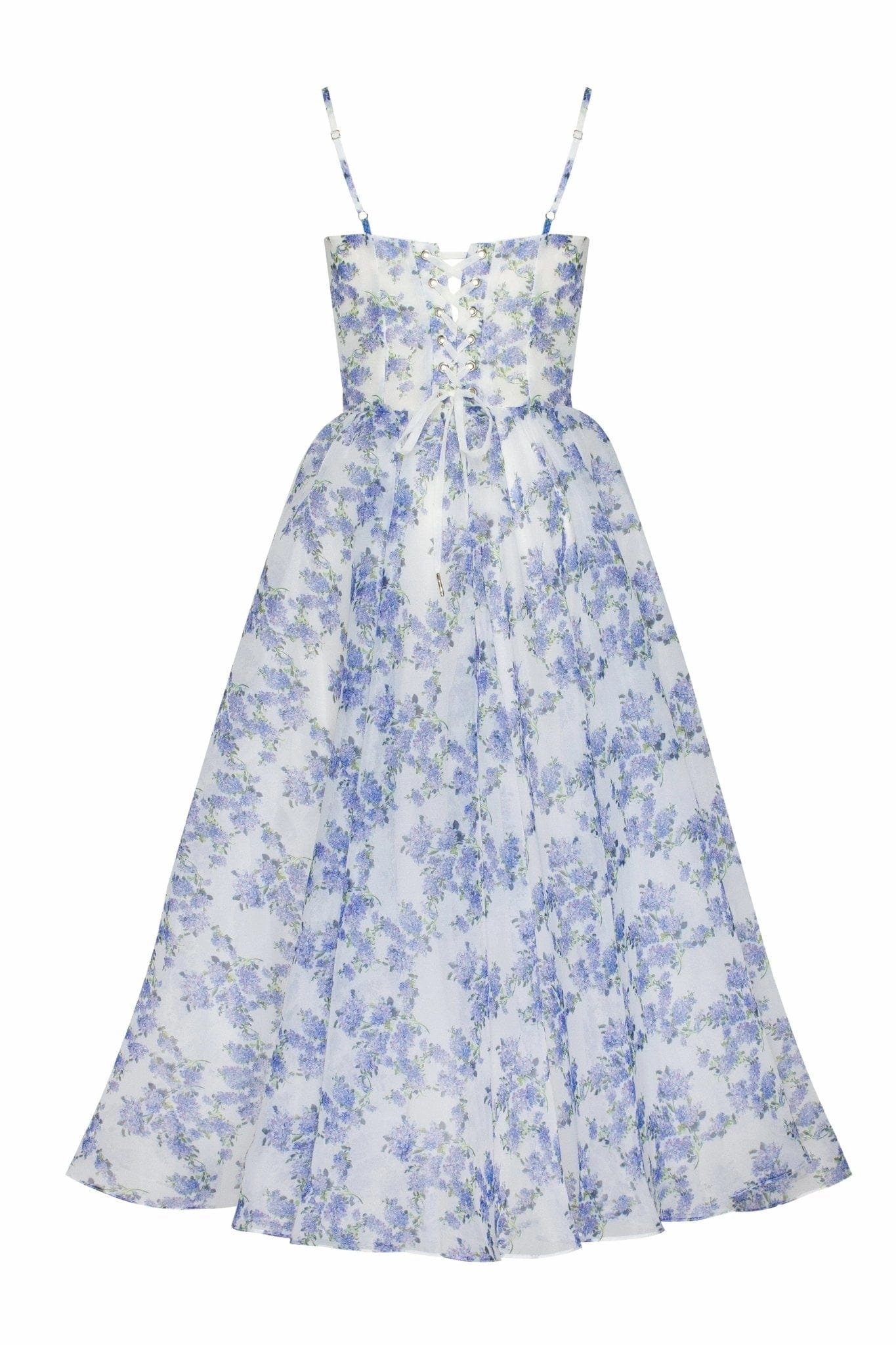 Toddler Sweater Dress Blue Hydrangea spaghetti strap midi dress