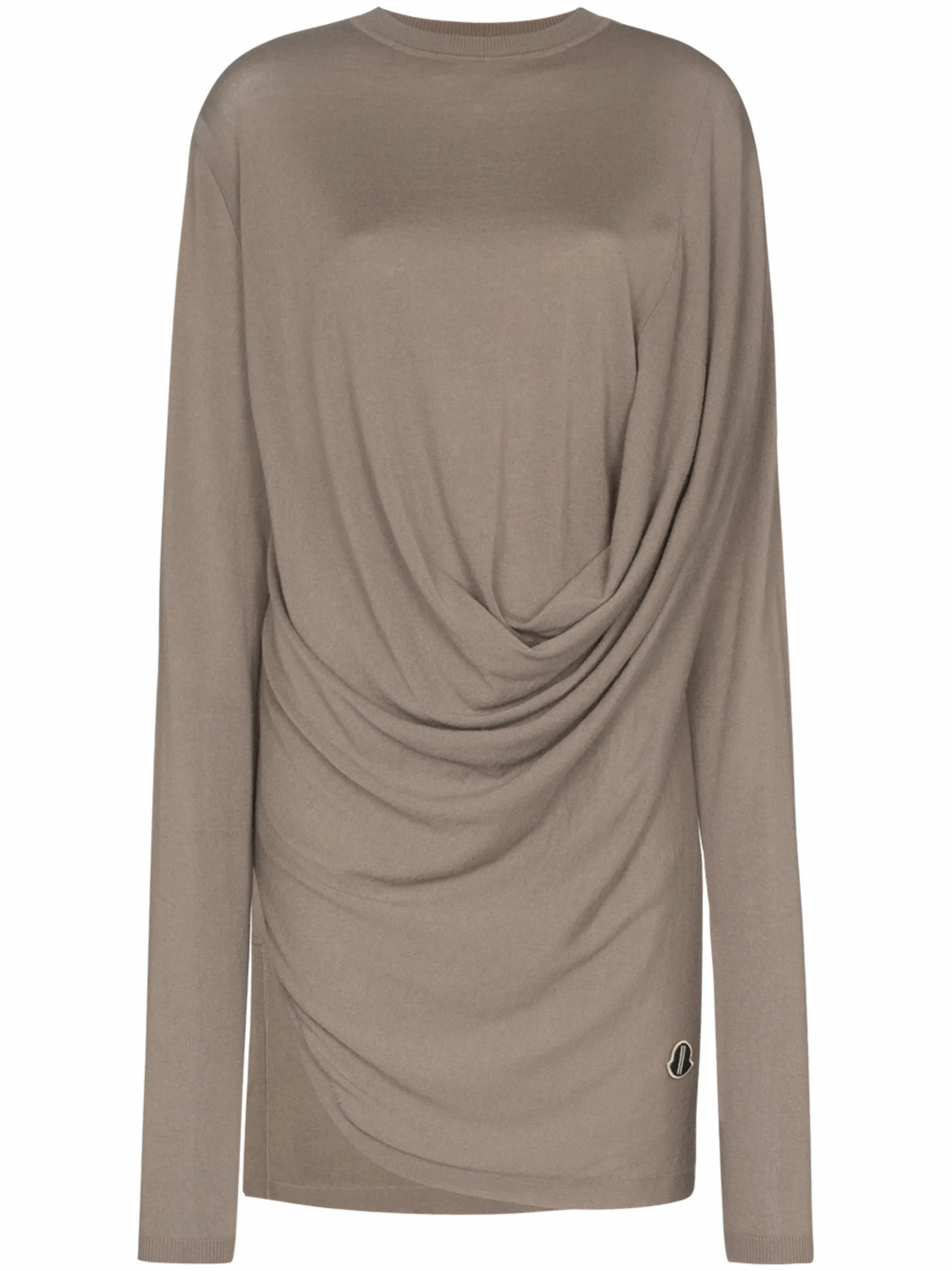 draped-design top Sezane Knitwear