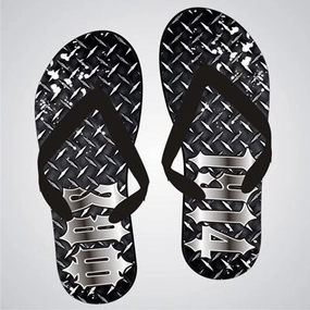 Flojos Olivia Flip Flops Phi Beta Sigma Diamond Plate Flip-Flops - SBL100 - SUB