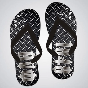 Break In Flip Flops Phi Delta Theta Diamond Plate Flip-Flops - SBL100 - SUB