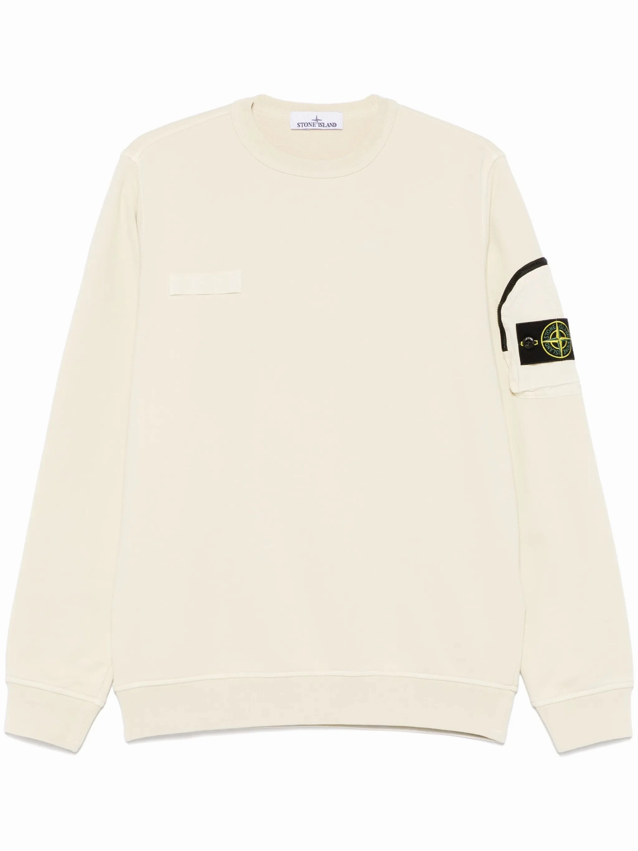 Compass-badge sweatshirt Alpaca Knitwear