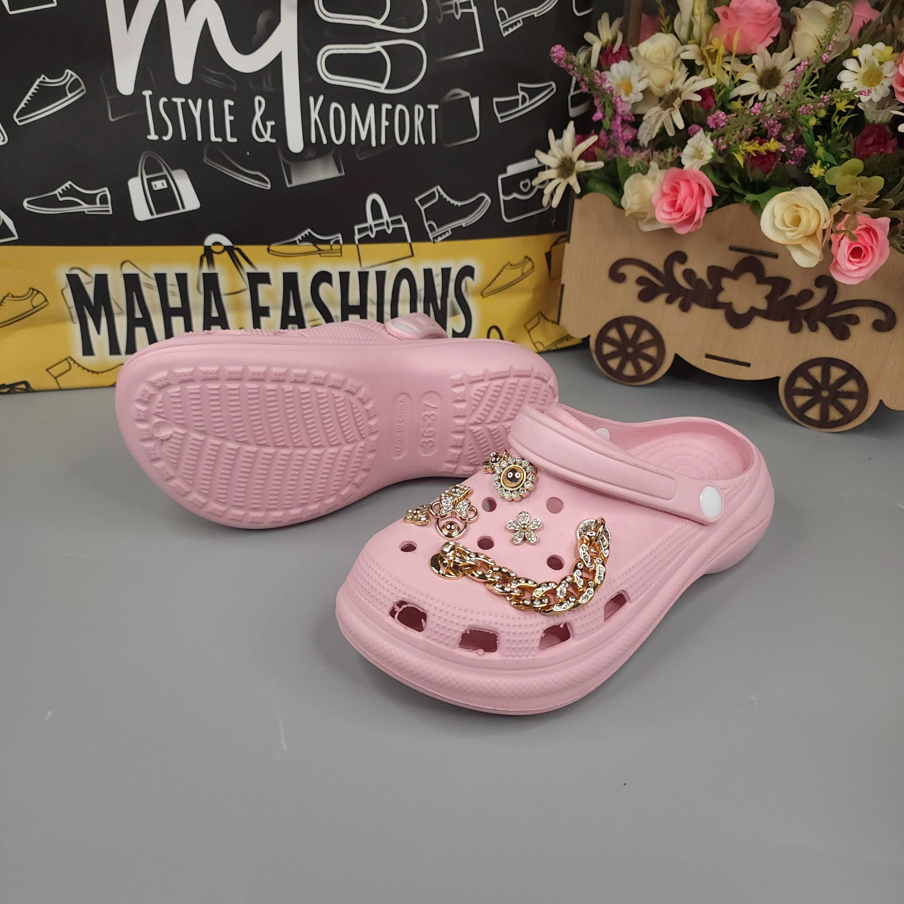 Platform Sandals Espadrille Pink Casual Slipper Sandal