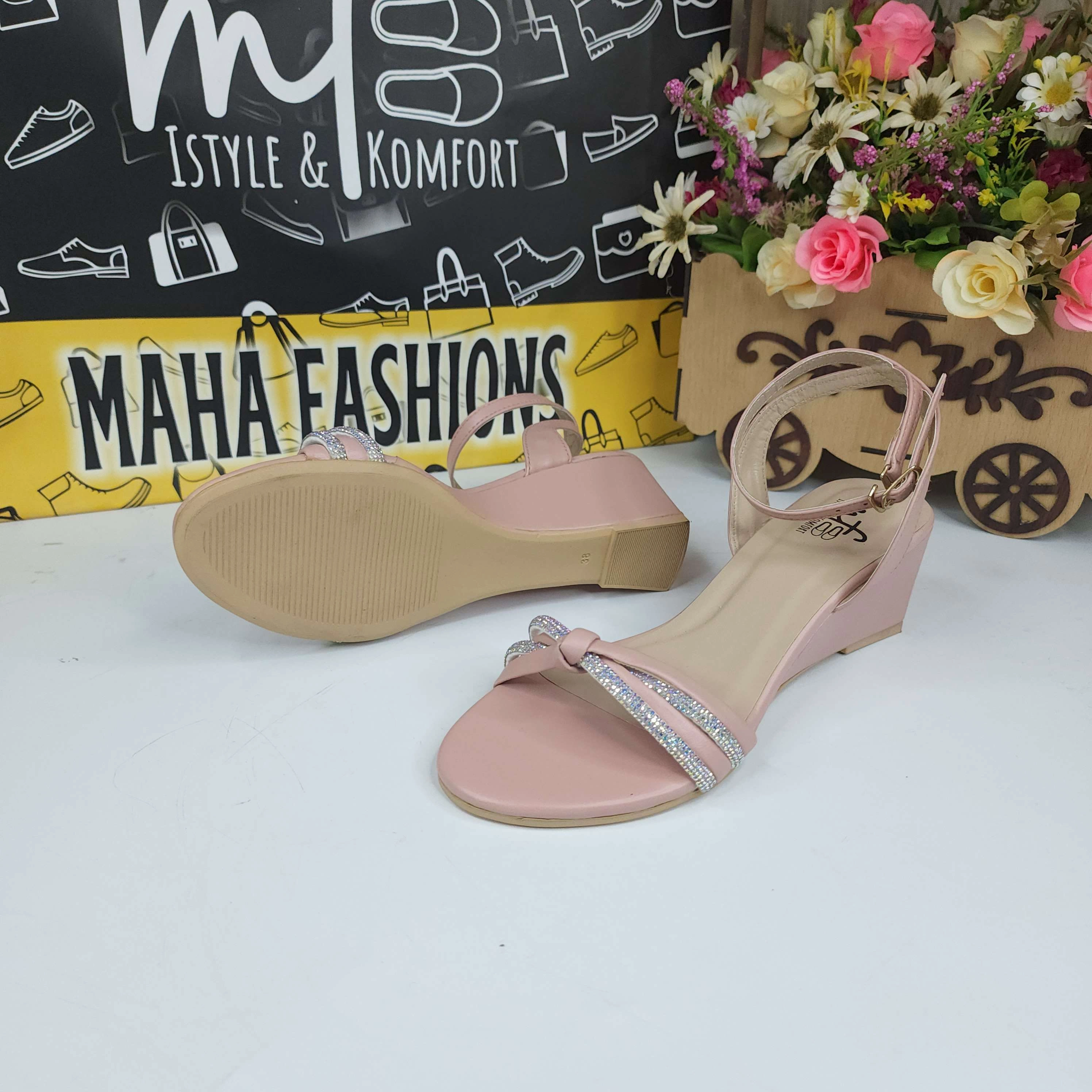 Pink Studs Sandals Asian Sandals