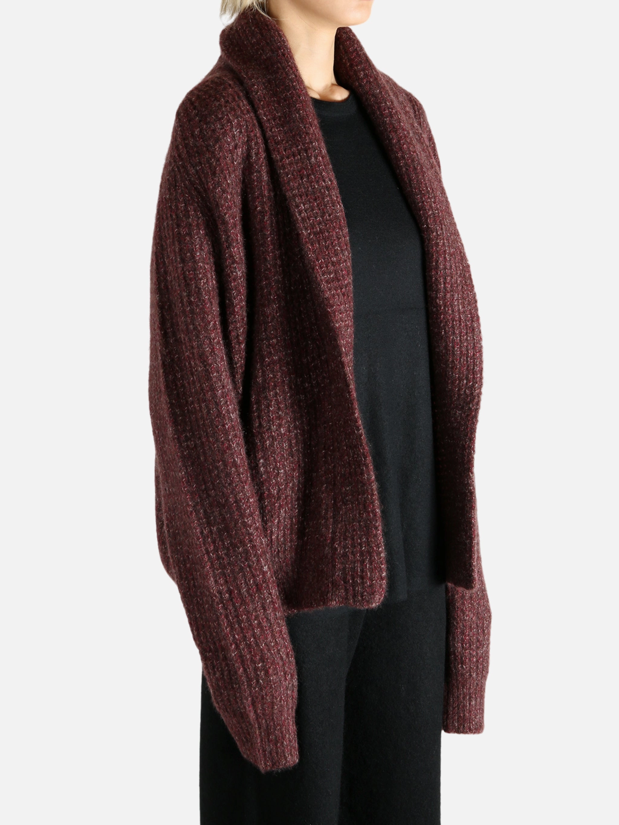 FRENCKENBERGER - Women Waffle Cardigan Pioneer Knitwear