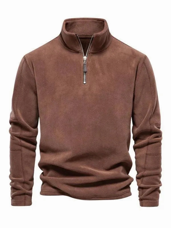 Polar Stand Collar Fleece Men Sweatshirt Lil Uzi Sweatshirts