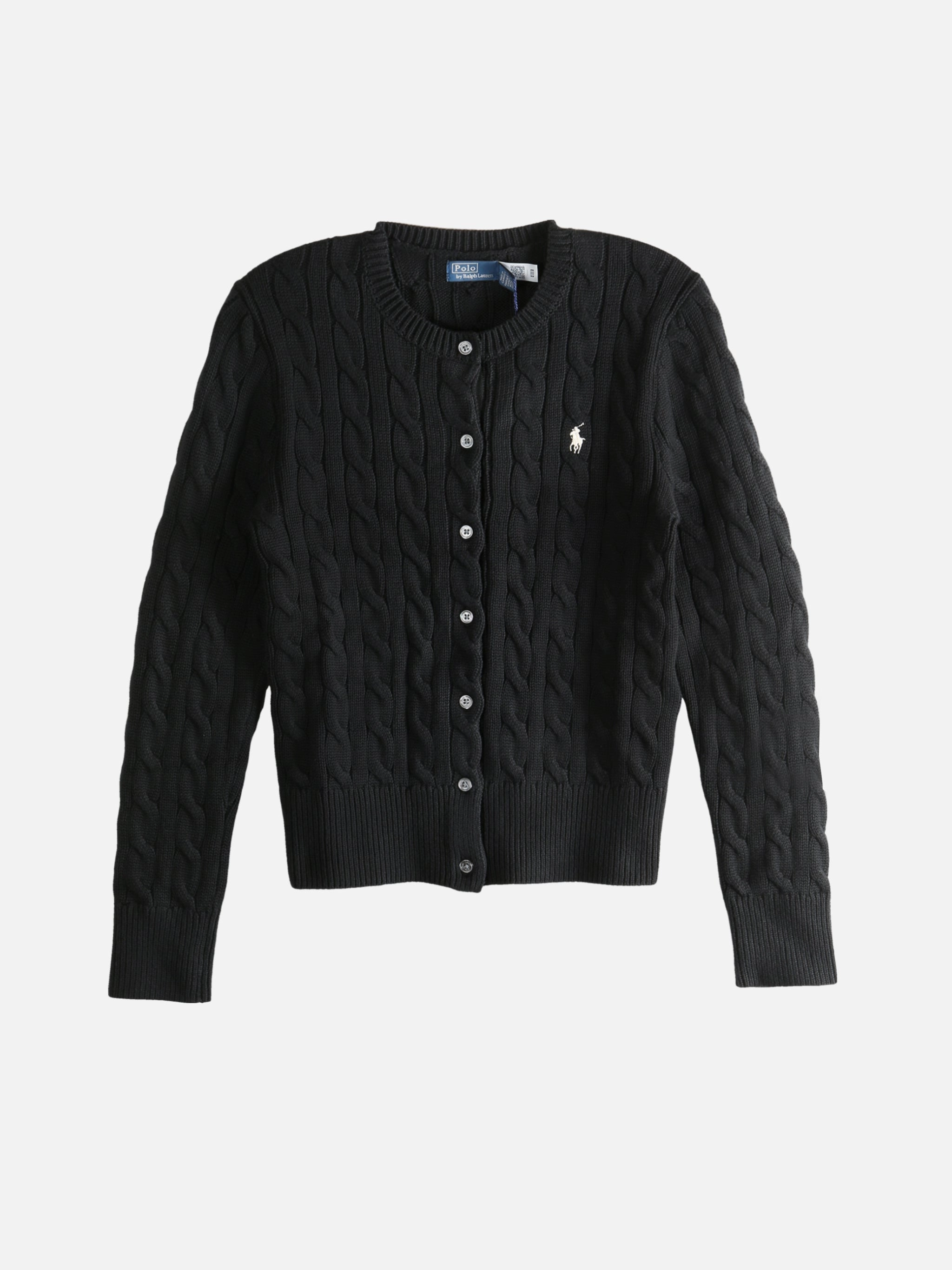 POLO RALPH LAUREN - Women Long Sleeve Cardigan Knitwear Midi Dress