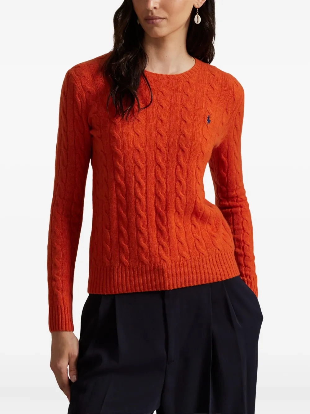 Ballantyne Knitwear POLO RALPH LAUREN - Women Long Sleeve Pullover