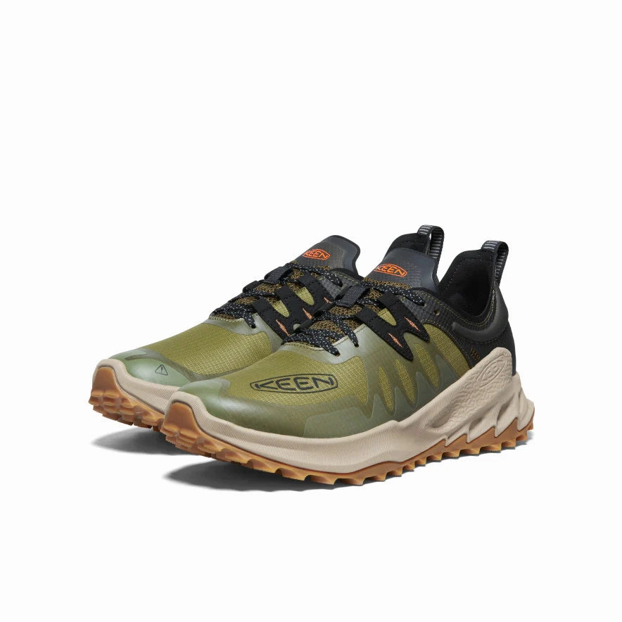 Best Hiking Boots New Zealand MEN'S ZIONIC SPEED - DARK OLIVE/SCARLET IBIS