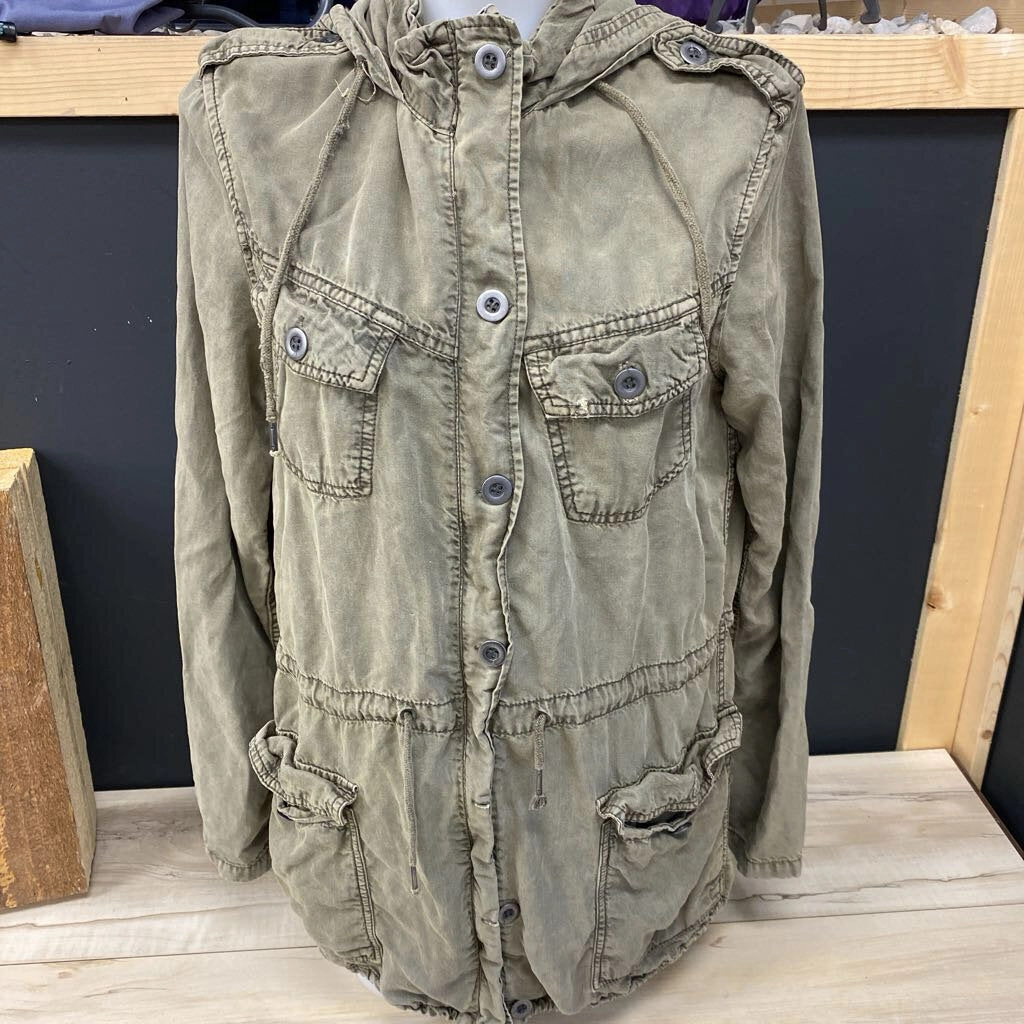 Streetwear Society - Women's Jacket: Green-women-LG Big And Tall Starter