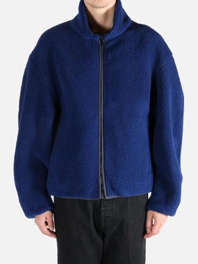 Long Velvet Coats GIVENCHY - Men Couture Seam Fleece Blouson