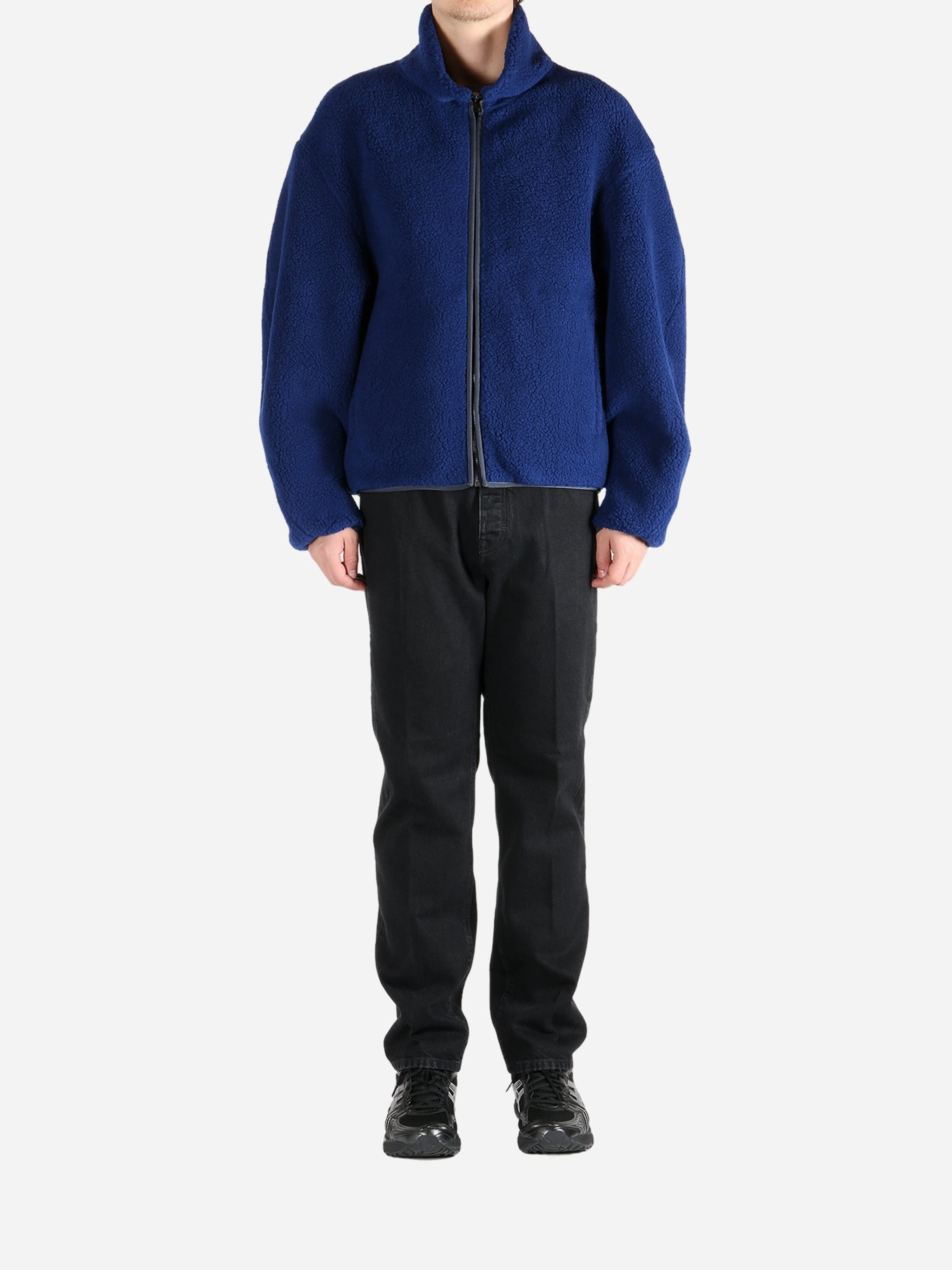 GIVENCHY - Men Couture Seam Fleece Blouson Best Quality Winter Coats