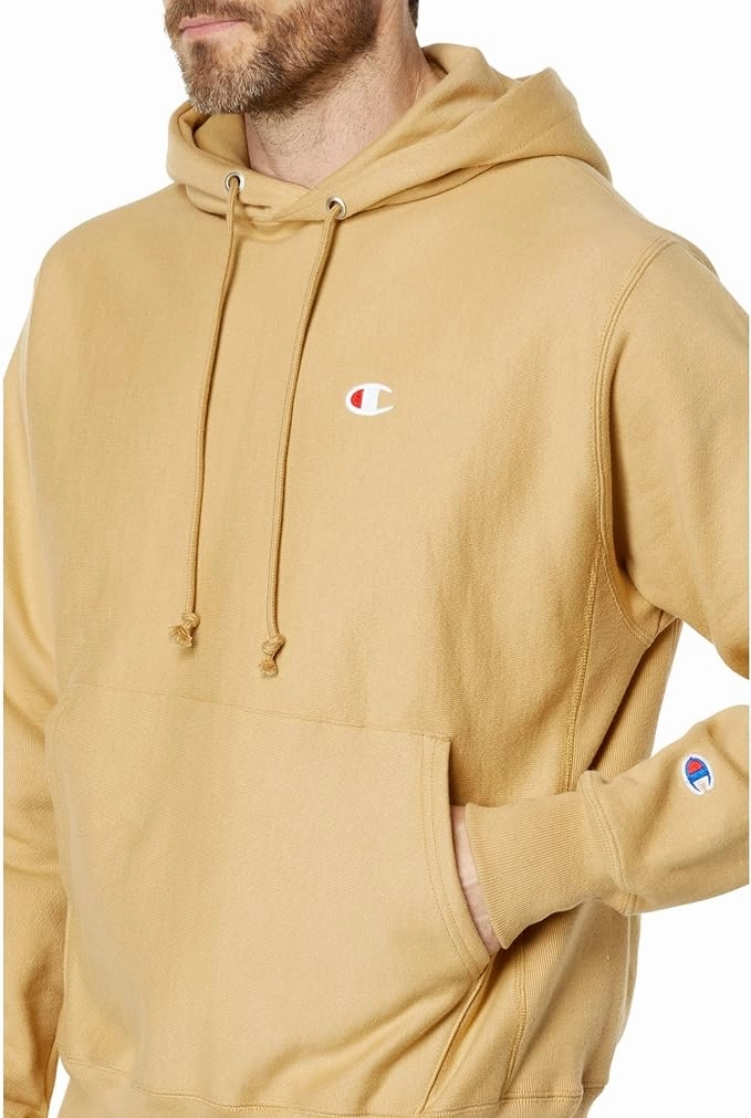 Champion Men's Hoodie, Reverse Weave Fleece Comfortable Pullover Sweatshirt Bear Hunting Sweatshirts