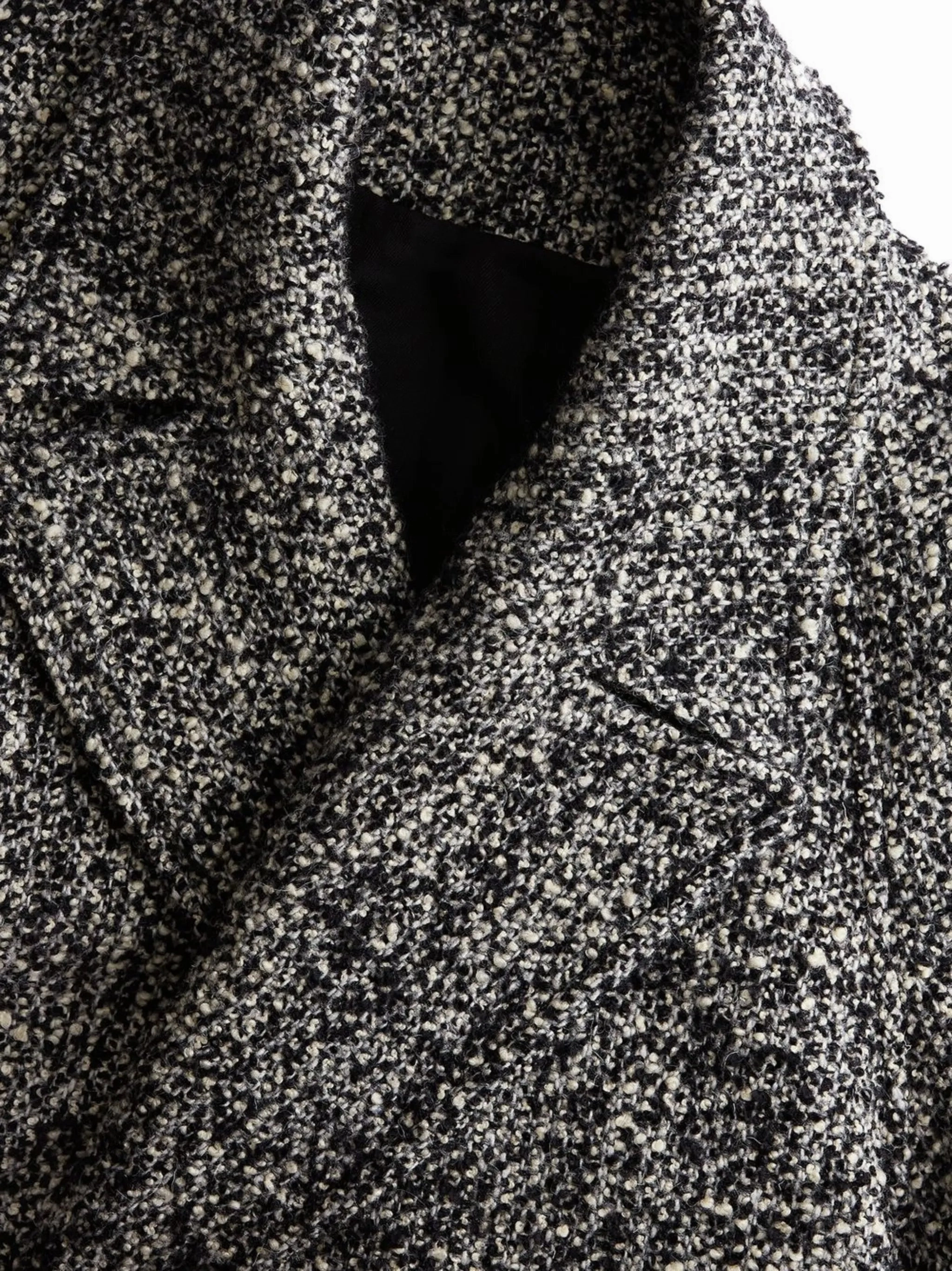 belted marl-knit coat Womens Coats Sale