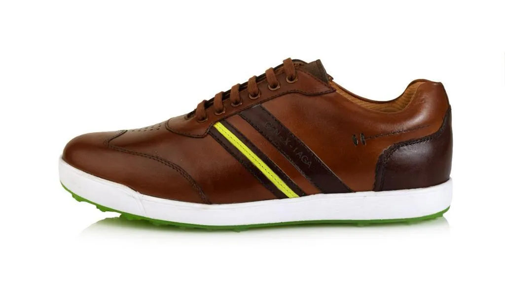 Aquel Tan / Brown-Golf Shoes Propet Waterproof Shoes