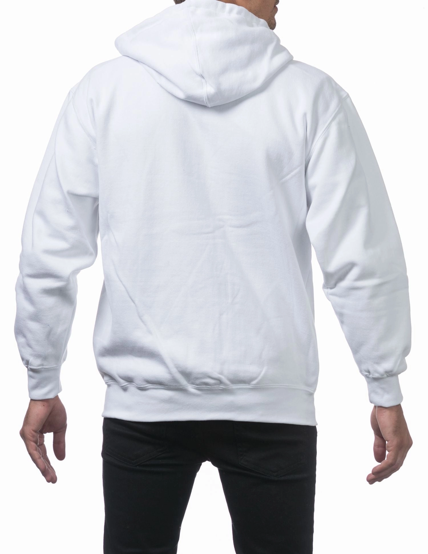 Pro Club Men's Heavyweight Full Zip Fleece Hoodie Beach Sweatshirts