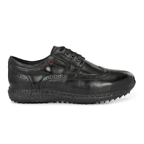 Waterproof Motorcycle Riding Shoes Brogue Spikeless Black-Golf Shoes