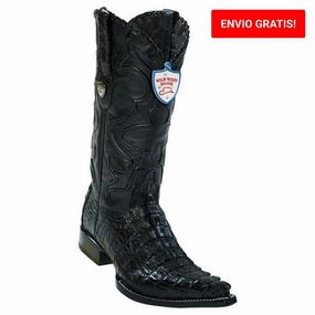 Botas de Cocodrilo Caiman Cola Punta 3X Aladino WW Fishing Wading Boots