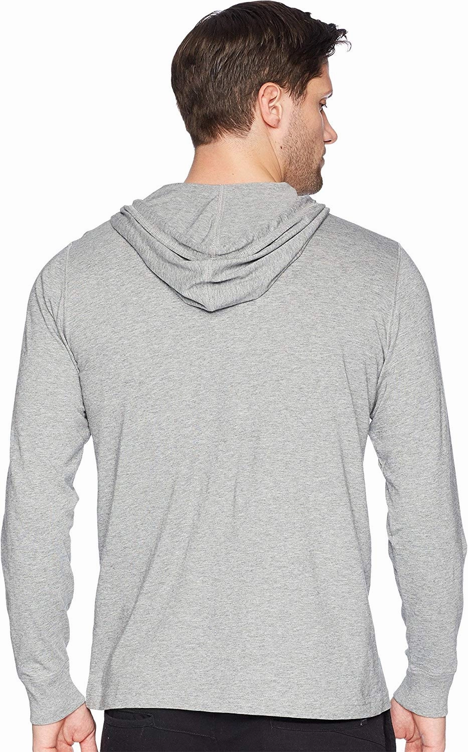 Psycho Bunny Men's Long Sleeve Bunny Placket Hoodie Wtf Sweatshirts