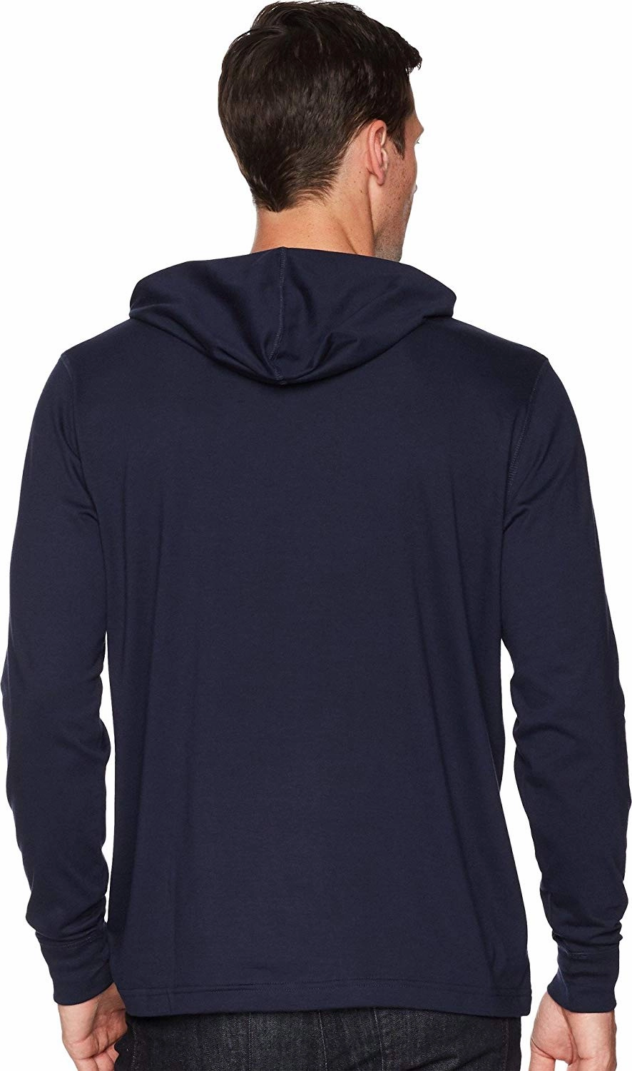 Ny Yankees Sweatshirts Psycho Bunny Men's Long Sleeve Bunny Placket Hoodie