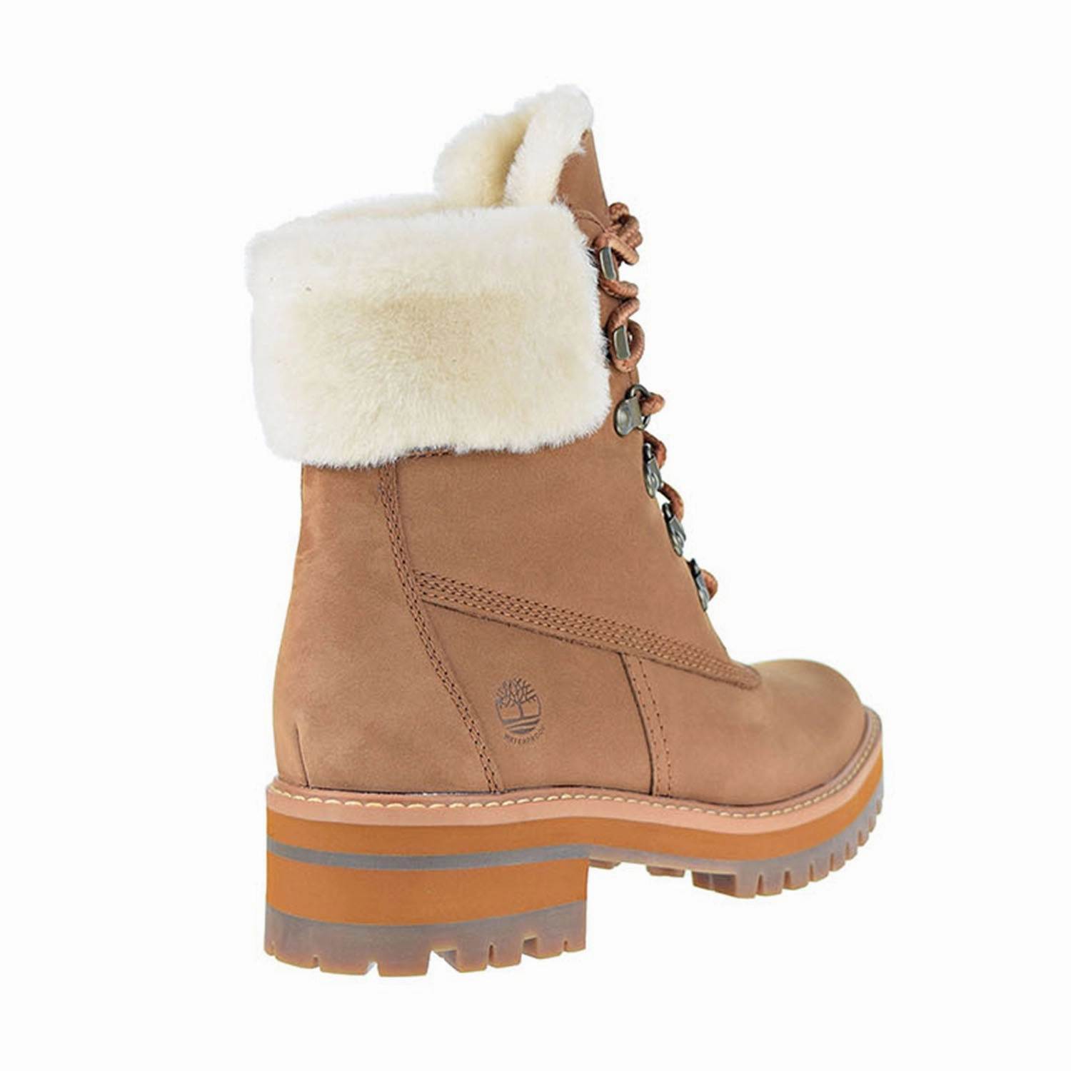 Timberland Courmayer Valley 6 Inch WP Women's Boots Medium Brown Nubuck Woodburn Ii Waterproof Shoe